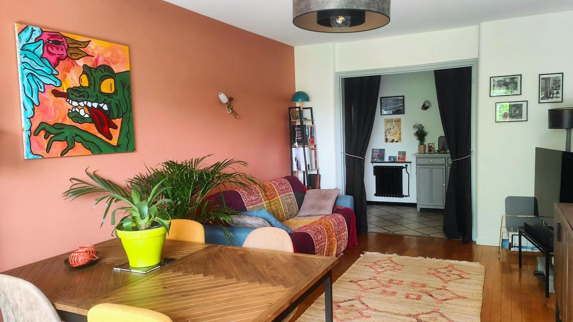 홈스테이 Chambre Dans Appartement Agreable Et Calme A 15 Mn Du Centre Ville 안시 프랑스